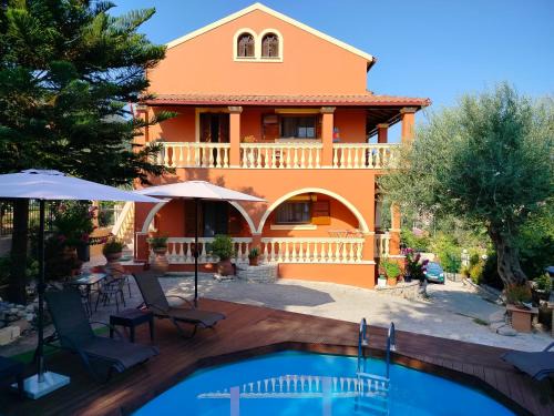 Agia Pelagia Chlomou Apartamento | Seaside Pool Villa