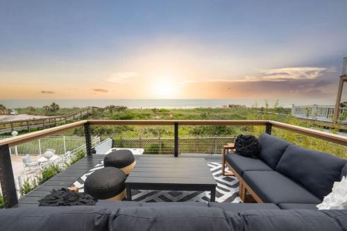 Vilano Beach Casa | Seaside Rose-Ocean Front, Private Pool, Ht Tub, Slps 28