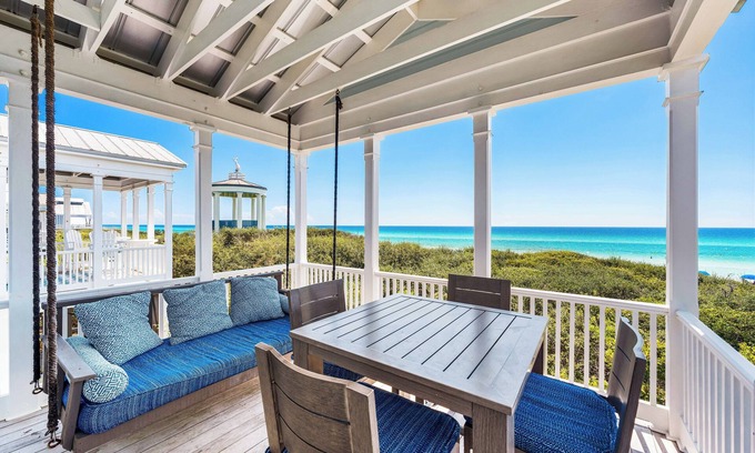 Seaside Cabaña | 🍂Stay 3+ Nights, Get 1 Free! 8/15–11/15 | Seaside's Chic Gulf-Front Retreat, Ocean Views!