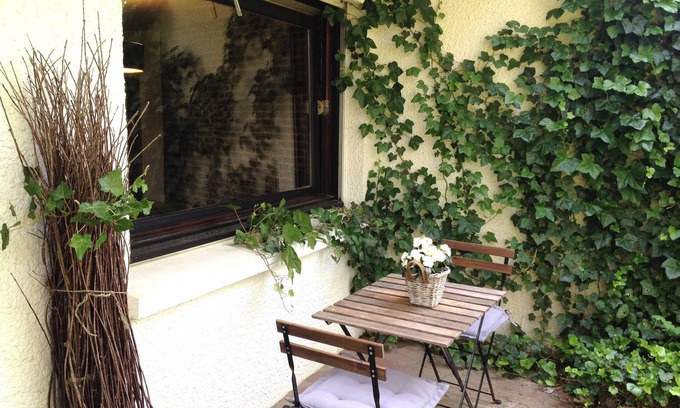 Le Touquet-Paris-Plage Apartamento | Alquiler de temporada de estudio rez de jardín en villa de encanto