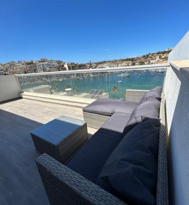 Marsaskala Apartamento | Seaview Setters Penthouse Marsaskala