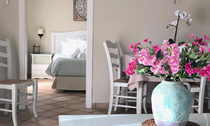 Agios Gordios Apartamento | Sebastian's - Garden Sea View Apartment