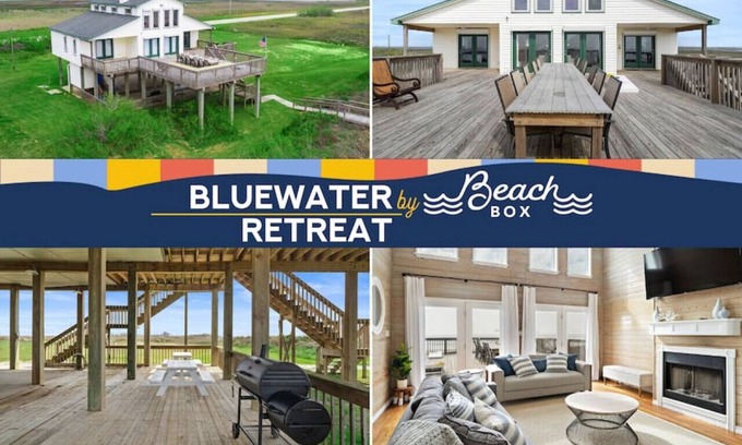 Freeport Casa | Secluded beachfront home with plenty of room