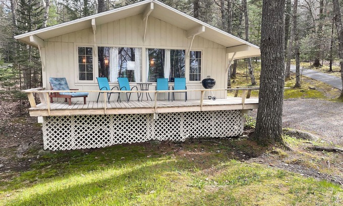 Bar Harbor Cabina | Casa aislada en la costa norte del monte. Isla desierta