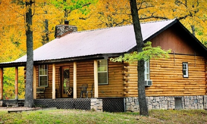 Eureka Springs Cabina | Se admiten mascotas de una habitación