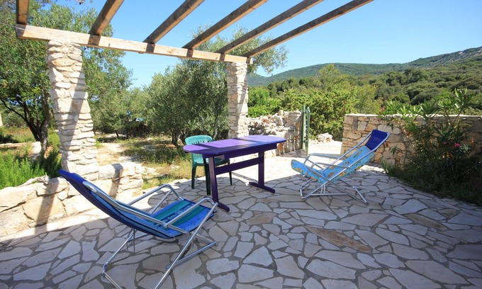 Cunski Casa | Casa de pescador para vacaciones junto al mar Bahía Studencic, Losinj (K-3263)