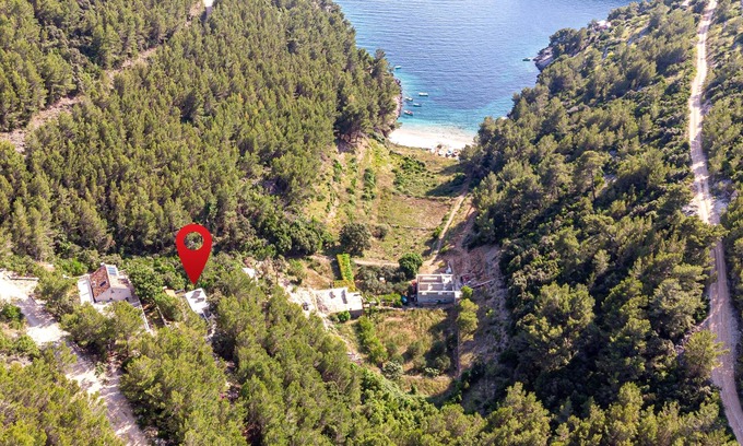 Zrnovo Casa | Casa de pescador para vacaciones junto al mar Bahía Orlandusa, Korcula (K-21104)