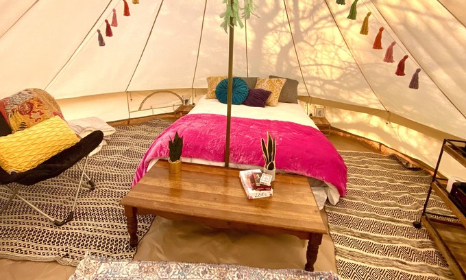 Lee's Summit Cabina | Secluded glamping yet close to city amenities