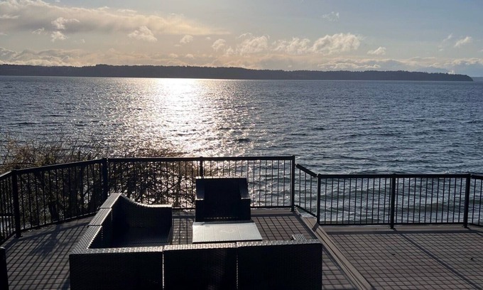 Seahurst Casa | Frente a la playa aislada cerca de Seattle