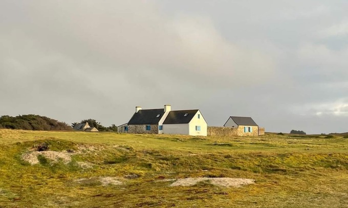 Plomeur Casa | Encantadora casa aislada en la duna a 80 metros de la playa