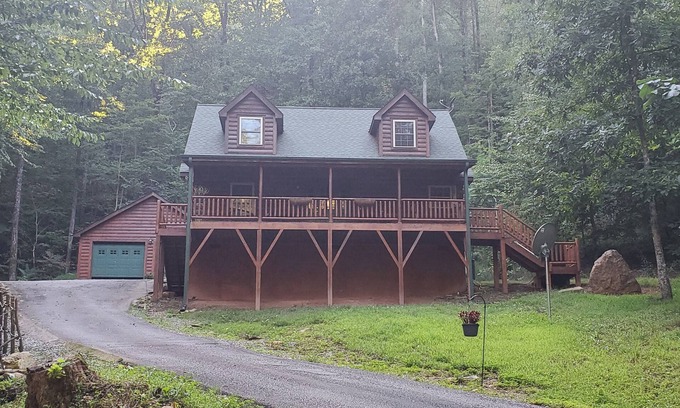 Union Mills Cabina | secluded mountain cabin