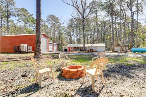 Newport Casa | Secluded Newport Getaway with Fire Pit and Grill!