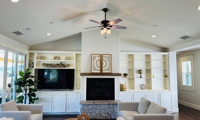 Murrieta Casa | Secluded Temecula Chateau with Pool, Chef's Kitchen, Barbecue, Organic Garden