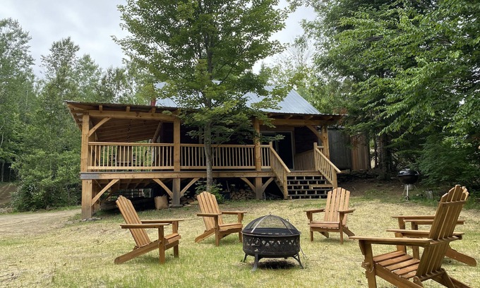 Lyndon Center Cabina | Trailside en Kingdom Trails
