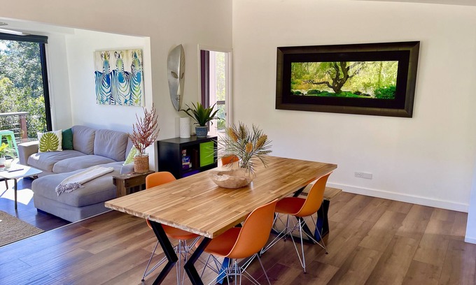 Smiths Creek Casa | Secluded Treetop Cabin - Uki/Mt Warning