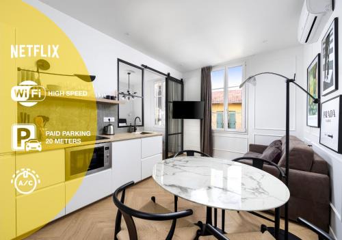 Monte Carlo City Centre Apartamento | Secret Contemporary Courtyard