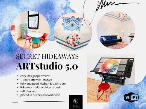 Hochfeld Apartamento | SECRET HIDEAWAYS Design Apartment ARTstudio 5 nahe City l Messe l Hbf