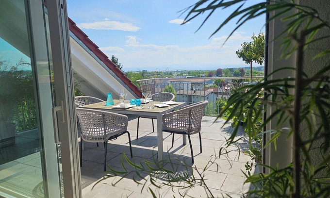 Markdorf Apartamento | Sehr Attraktive Luxuriöse Wohnung mit Herrlichem Alpenblick!