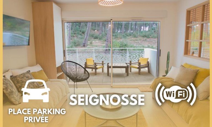 Seignosse Apartamento | * Seignosse * Plage * Forêt * Couple * Famille