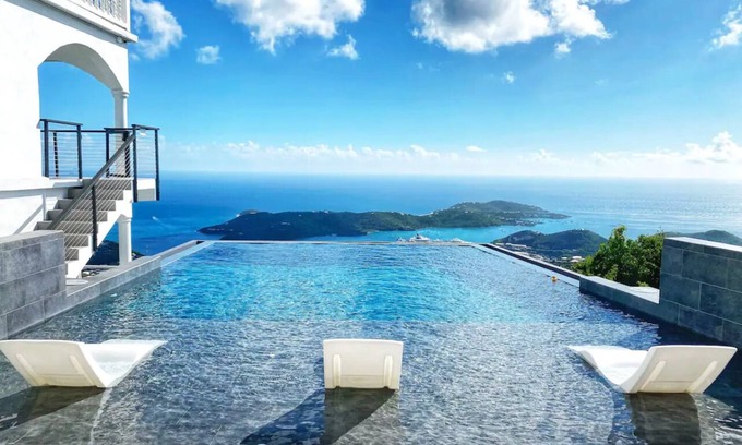 Estate Lilliendal and Marienhoj Casa | Selah Villa with Beautiful St. Thomas Harbour Views!