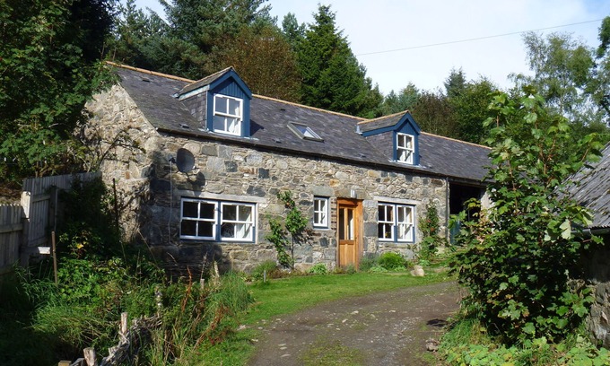 Blairgowrie Cabaña | Casa rural en minifundio ecológico en Highland Perthshire