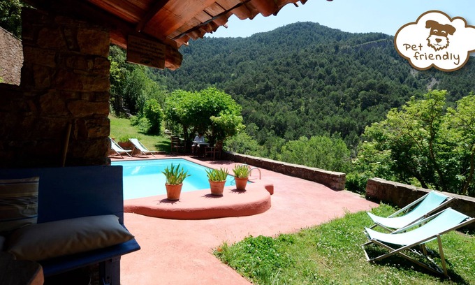 Coll de Nargó Cabaña | Casa rústica aislada con piscina OFERTA 24% DTO del 7 al 14 de JULIO