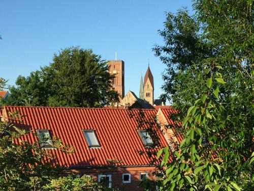 Ribe Apartamento | Selvbetjent lejlighed i centrum ved åen