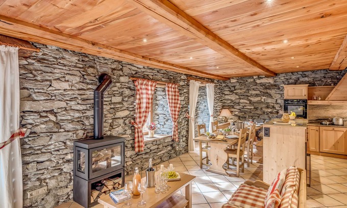 Les Brevieres Chalet De Esquí | Chalet adosado 16 personas 7 habitaciones, ski in / ski out Tignes les Brévières