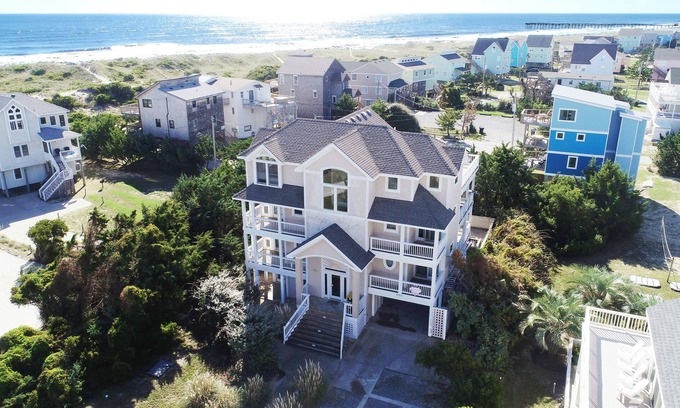 Ocean Isle Estates Casa | Semi-Oceanfront, Private Pool, Hot Tub, Ocean Views