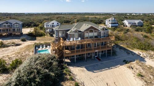 Carova Beach Casa | Semi-Oceanfront, Wild Horses, Pets Welcome, Private Pool, 4x2064, Happy Hours