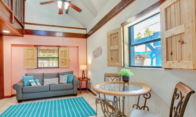 Seminole Cabaña | Seminole Oasis w/ Shared Pool, Grill & Patio!