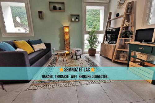Sevrier Apartamento | SEMNOZ & LAC - WIFI - Parking - Balcon - Centre-ville