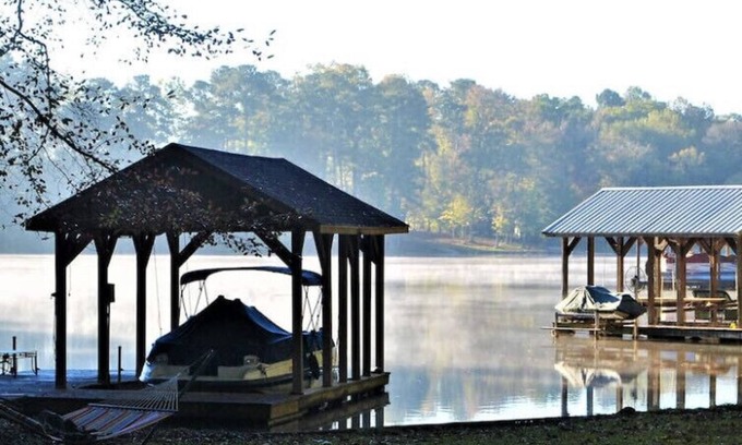 Eatonton Casa | Serene A-Frame on Lake Sinclair