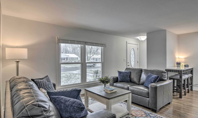 Amherst Cabaña | Serene Buffalo Dwelling w/ Backyard BBQ Patio