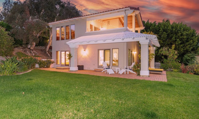 Fairbanks Ranch Casa | Situado en Rancho Santa Fe, The Garden House es un remanso de paz y tranquilidad.