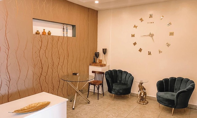 Labone Hotel | Serene hotel room in Osu