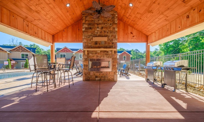Gatlinburg Chalet De Esquí | Serene Oasis - Four Bedroom Chalet