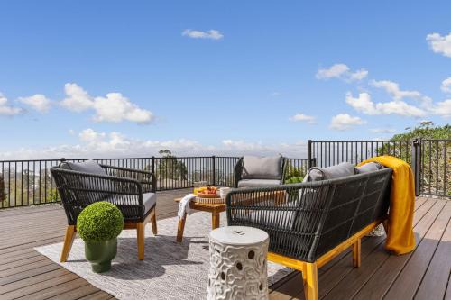 Half Moon Bay Casa | Serene Oceanview Escape with Expansive Deck home
