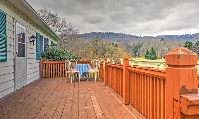 Otego Casa | Inicio w / Mtn Vistas cerca de Cooperstown All Star Village