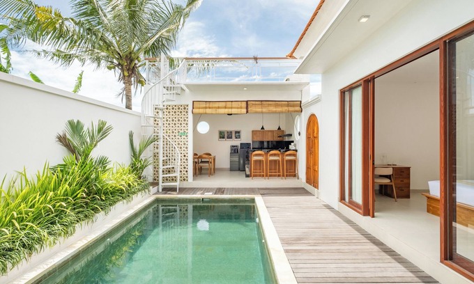 Beraban Villa | Serene Tropical 2BR Villa in Nyanyi with Private Pool