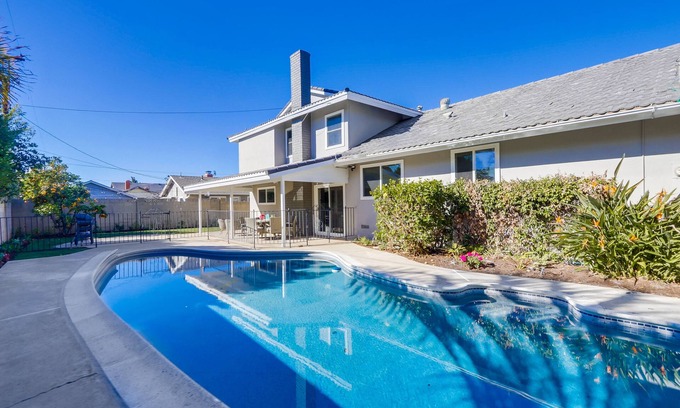Orange Casa | Serene Upgraded Home: Pool w/Gate, Game Room