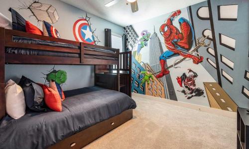 Bay Lake Casa | Serene Vibrant 4 Bdrm Villa with Games Room at Encore