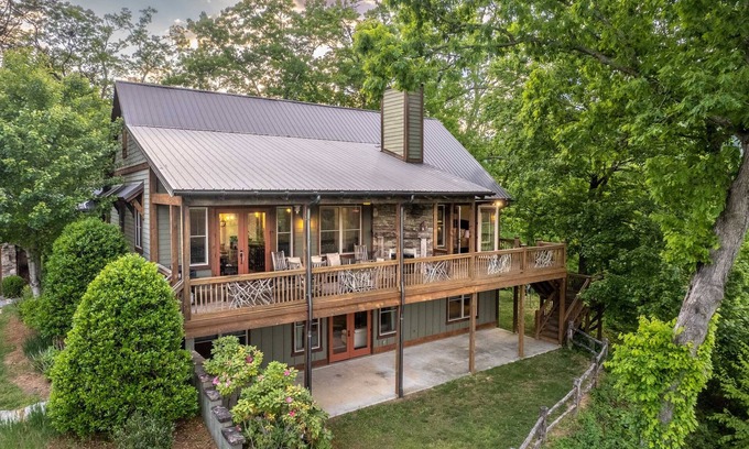 Cullowhee Casa | Serenity - A Luxury Home with Spectacular Mountain Views with Community Clubhouse & Pool!