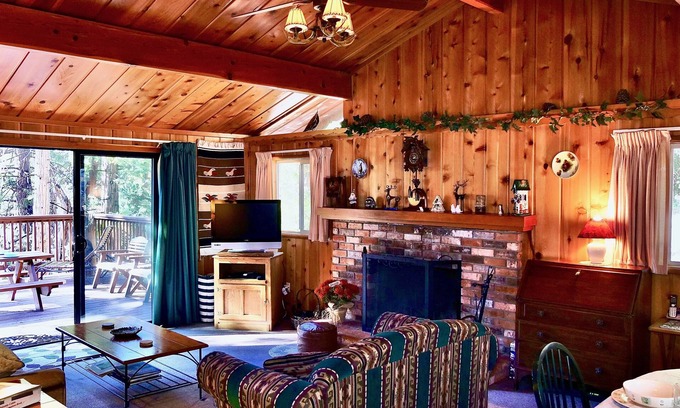 Fern Valley Cabina | Serenity Cabin, 2 habitaciones, cerca de senderos.