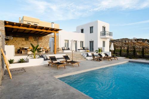 Glinado Villa | Serenity Sunset Villa, Glinado Naxos, by NaxosVibe