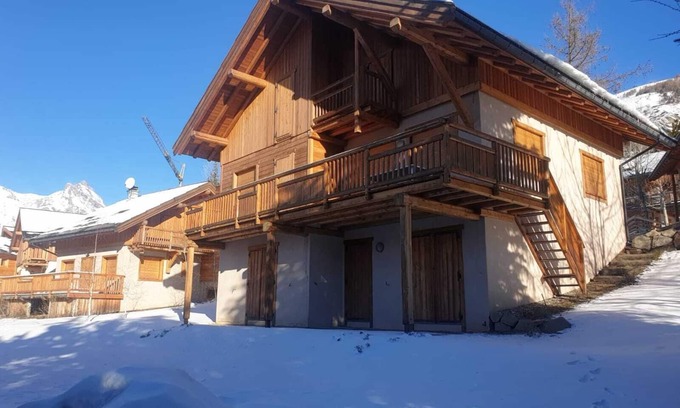 Monetier-les-Bains Chalet De Esquí | Serre chevalier, magnificent mountain chalet