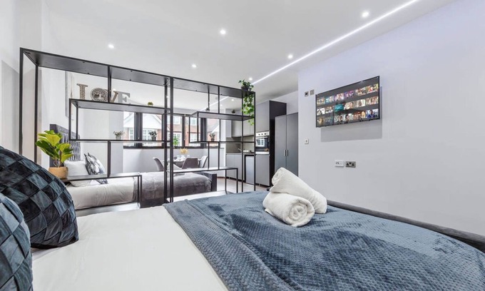 Golders Green Apartamento | Serviced Studio Flat Near London Northern Line