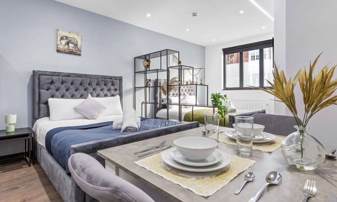 Golders Green Apartamento | Serviced Studio Flat Near Camden Euston Station