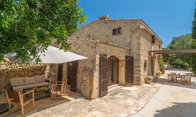 Sant Joan Villa | Ses Cases Velles De Son BarÓ - Villa Con Piscina