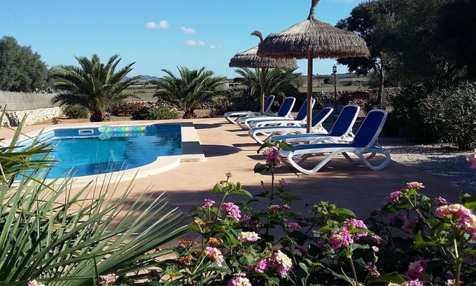Ses Salines Cabaña | SES SALINES: CASA 4 PERSONAS. A 5 MINUTOS DE PLAYA ES TRENC. PISCINA, WIFI y SAT